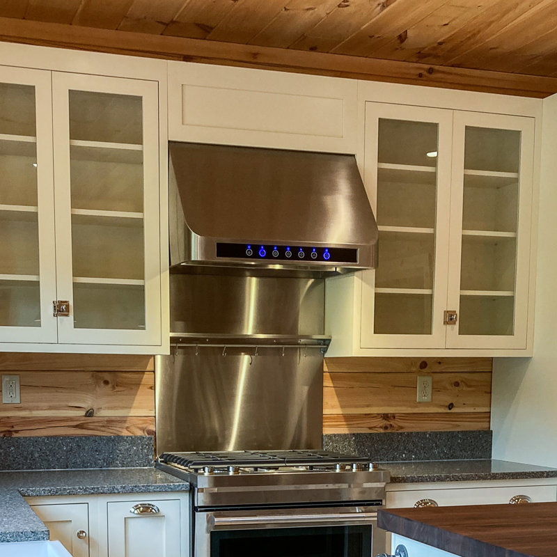 Hotte sous un meuble à conduit 36 pouces 1000 CFM, Dos