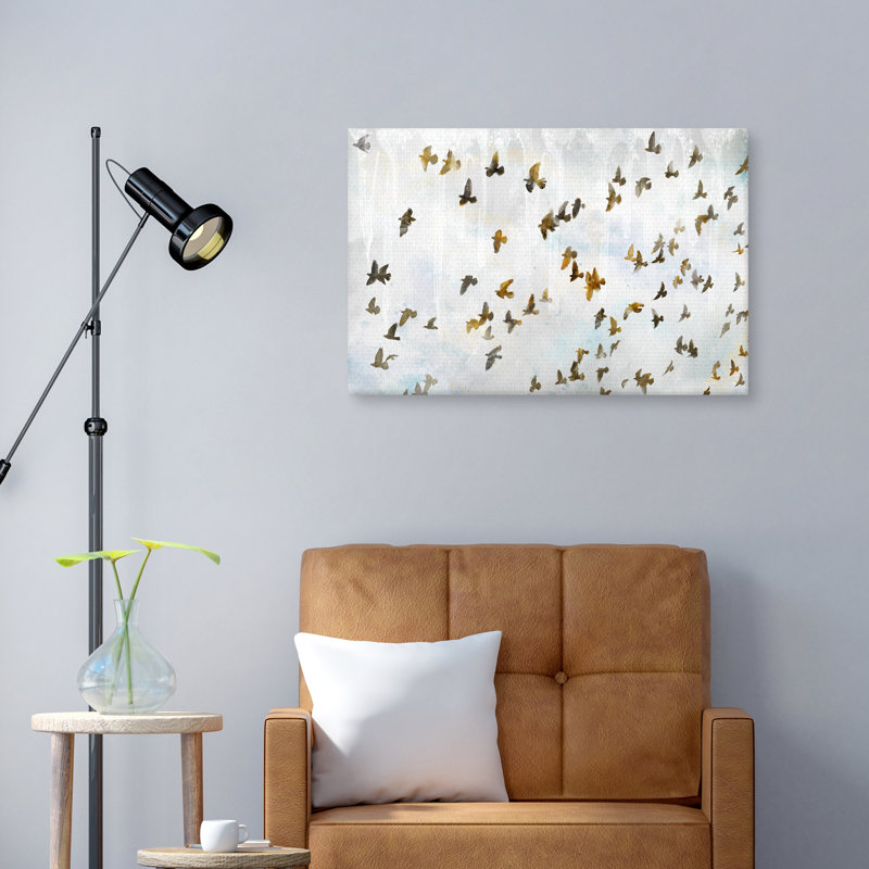 En vol - impression sur toile tendue