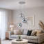Luminaire suspendu en verre Kadnis Triple