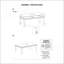 Table basse en acier inoxydable noir avec plateau en verre noir pour le salon, pieds en cabriole intemporels, facile à nettoyer