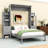 Wood Space-Saving Murphy Bed with Multi-Functionality-1623158455-1623158454
