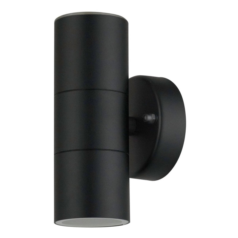 Michale Outdoor Armed Sconce, Black