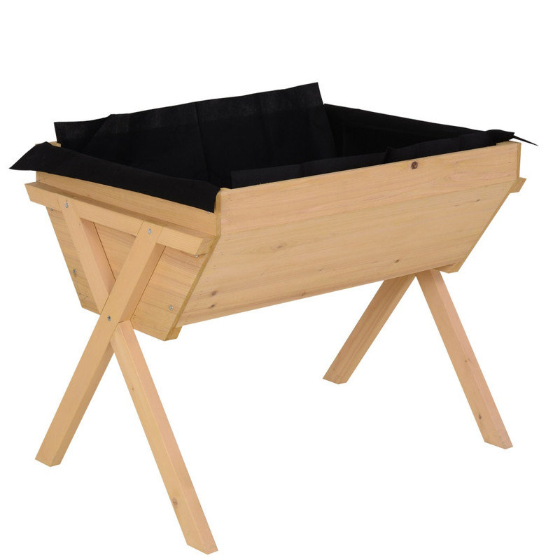 Wood Elevated Planter