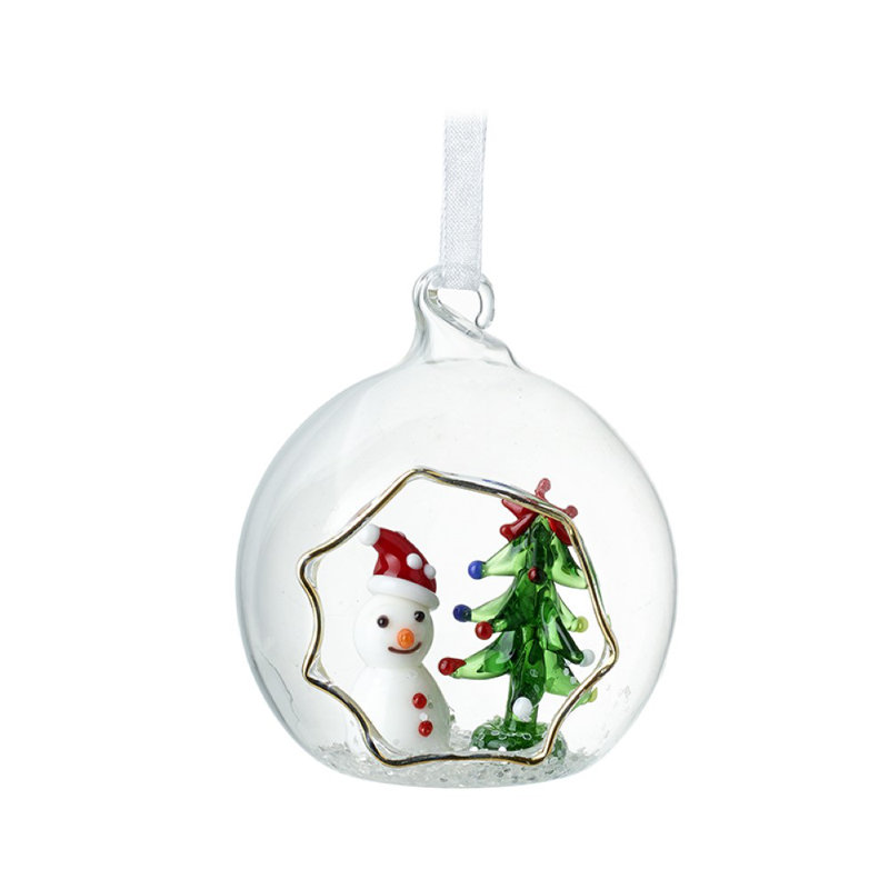 6cm Glass Bauble
