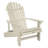 Anette Outdoor Adirondack Chair With Ottoman-910188976