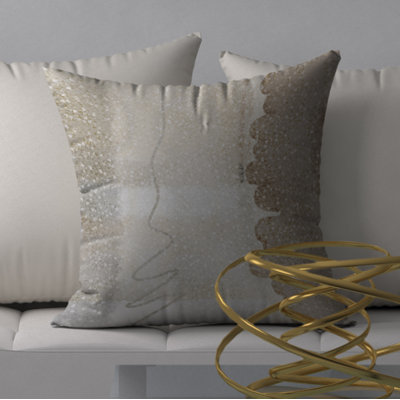 Housse de coussin décorative carrée en forme de coussin décoratif solaire