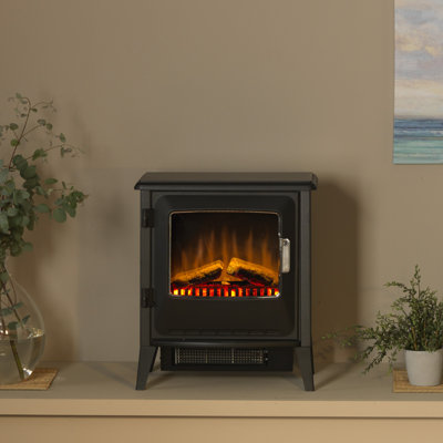 Dimplex Lucia Optiflame Electric Stove, Modern Freestanding Electric Fireplace,  51cm W
