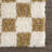 Atiran Checkered Plush Pile Brown Area Rug-1213568097