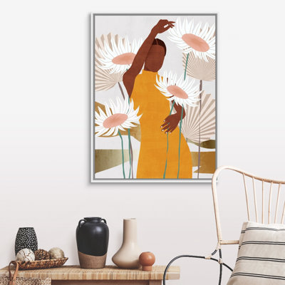 Sun Kissed Woman II by Melissa Wang - Painting on Canvas
