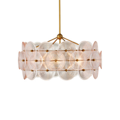 Whirlwind 6 Light Medium Chandelier