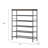 Rustic Style Metal Shoe Rack