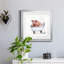 «Farm Tub Pig» - peinture encadrée-1026392879-1026392867