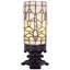 Petite petite lampe de table Tiffany perle crème style perle de verre 4 x 10 pouces-106916022