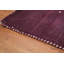Tapis mauve à motif indien Gabbeh 9 x 9