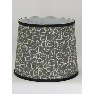 Abat-jour tambour en coton circle