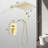 12" Rain Shower Head Systems Wall Mounted Shower-129609104