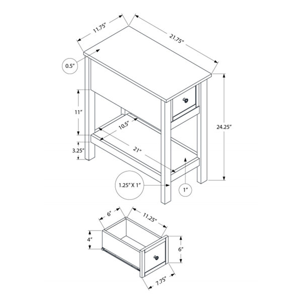 Dimensions du produit