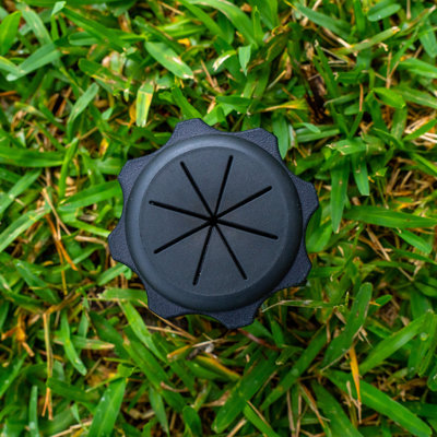 Ensemble d'ancrage pour pointes de sol - avec adaptateur pour mèche, piquets en plastique robustes de 10,25 po pour la décoration et les aménagements extérieurs