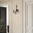 3 Light Black Extra Large Wall Sconce-223052997