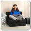 Fauteuil-lit pliant avec canapé-lit en lin-1956699872