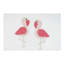 Flamant rose duo 20 po x 32 po