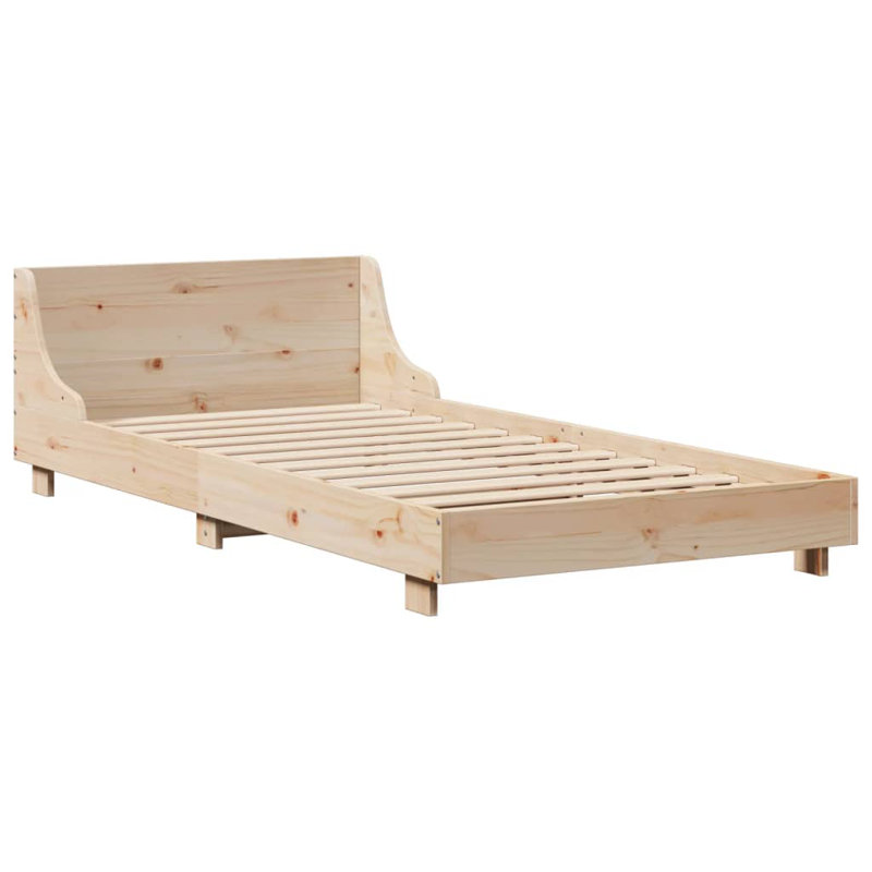Columbus Bed, Brown, 90cm x 190cm