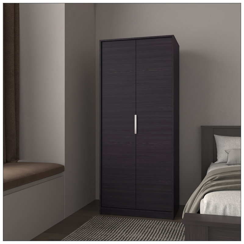 Armoire Trappe Eco, chambre, noir