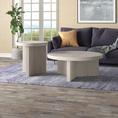 Brielle Pedestal End Table