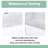 56-60 In. W × 60 In. H Frameless Shower  With 1/4" Tempered Glass In Brushed Nickel |  Explosion Proof Film |   Stainless Steel Handle-121432746