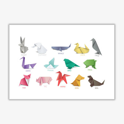 Origami Animals - Print