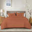 Noso Premium Hotel Quality Satin Stripe Duvet Cover Set with Pillowcases-955622309-955622232