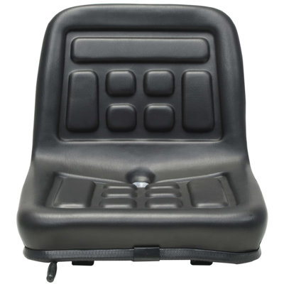 Siège de tracteur universel Vidaxl noir