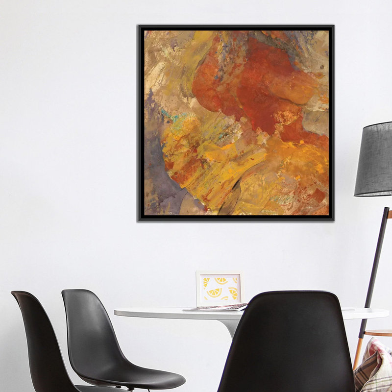 «Canyon III.C» par Albena Hristova - estampe numérique sur toile tendue avec châssis, H 18 po x l 18 po x P 1,5 po