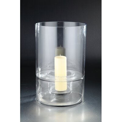 Eryk Clear 18.11"" Indoor / Outdoo Glass Table vase -  Hokku Designs, F12051809A764C019AA3BE9CB26CC052