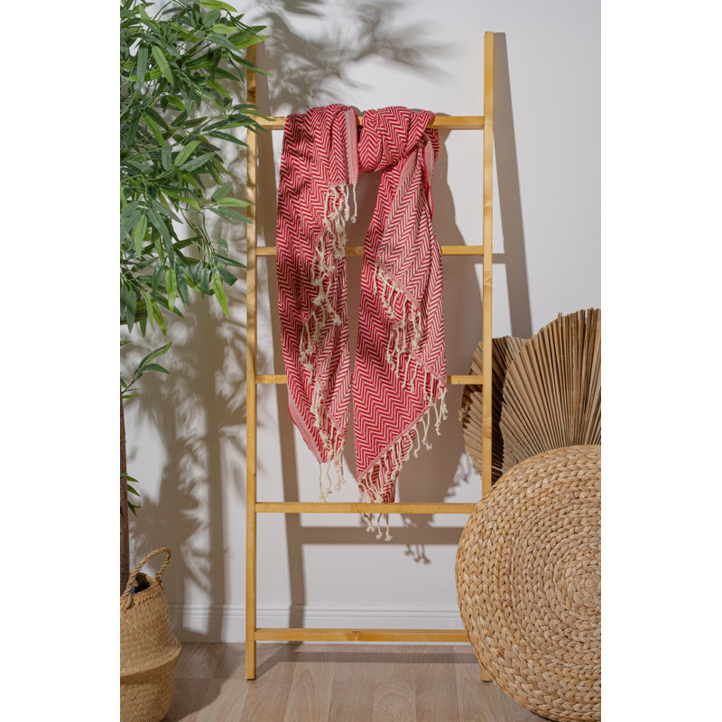 Luxueuse serviette de plage 100% coton Fouta, 39,4 po x 70,9 po | Doux et léger, 7,9 oz / pied carré | Idéal pour la plage, la piscine et le spa | Séchage rapide, entretien facile - lavage délicat à 104 ° F, séchage par culbutage à basse température
