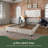 56" High Back Velvet Upholstered Wingback Headboard, Floor-Standing For Adjustable Mattress Heights-486808685-486808674