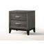 Table de chevet 2 tiroirs Hulme
