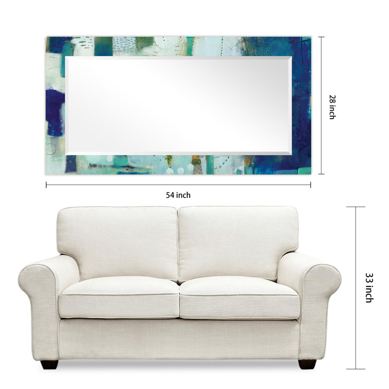 Miroir pleine grandeur Lillia, 54 po x 28 po