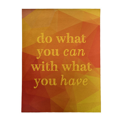 Quotes Chenille Indoor Rug