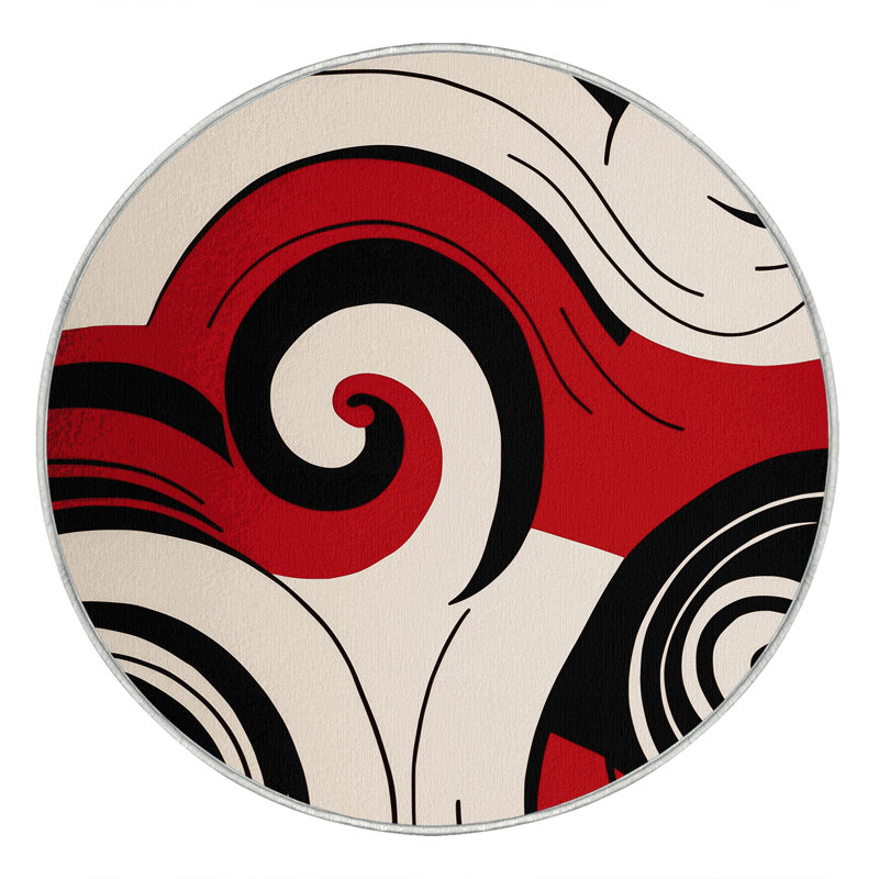 Fracture Rug, Round 8'