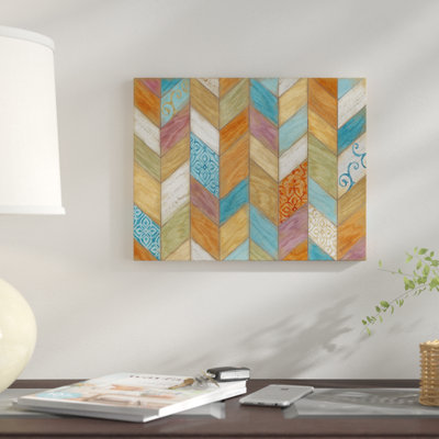 " Zig Zag Chevron Patterned Print " by Cynthia Coulter