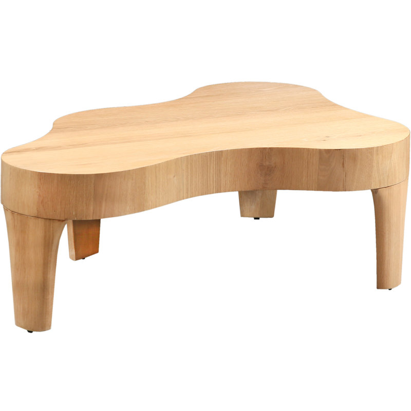 Table basse 4 pieds Oakley, Naturel