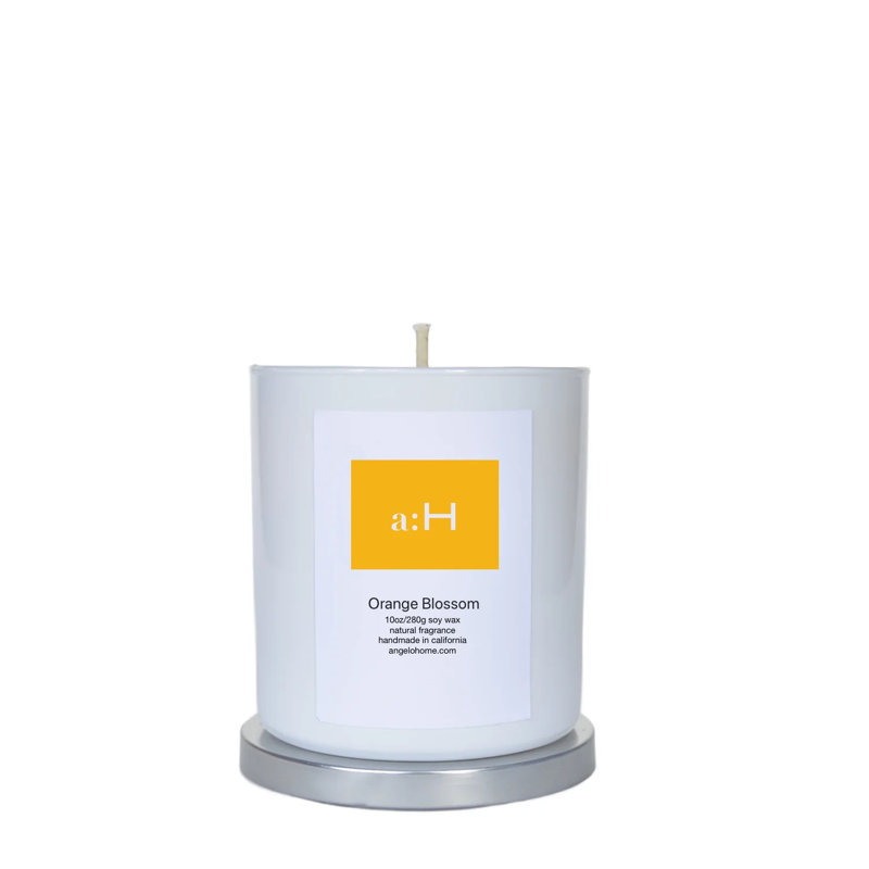 Bougie parfumée a: H, 10 oz