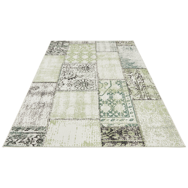 Swinton Patchwork Indoor / Outdoor Area Rug, Rectangle 120 x 170cm