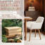 Chaise avec accoudoirs rembourrée Philodendron-850681739