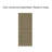 Camber Top Panelled Dignity Blue Stained Composite Mdf Barn Door Slab With Hardware Kit-59788610-59788611