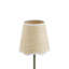 18" Metal Table Lamp With Natural Shade-1147707099