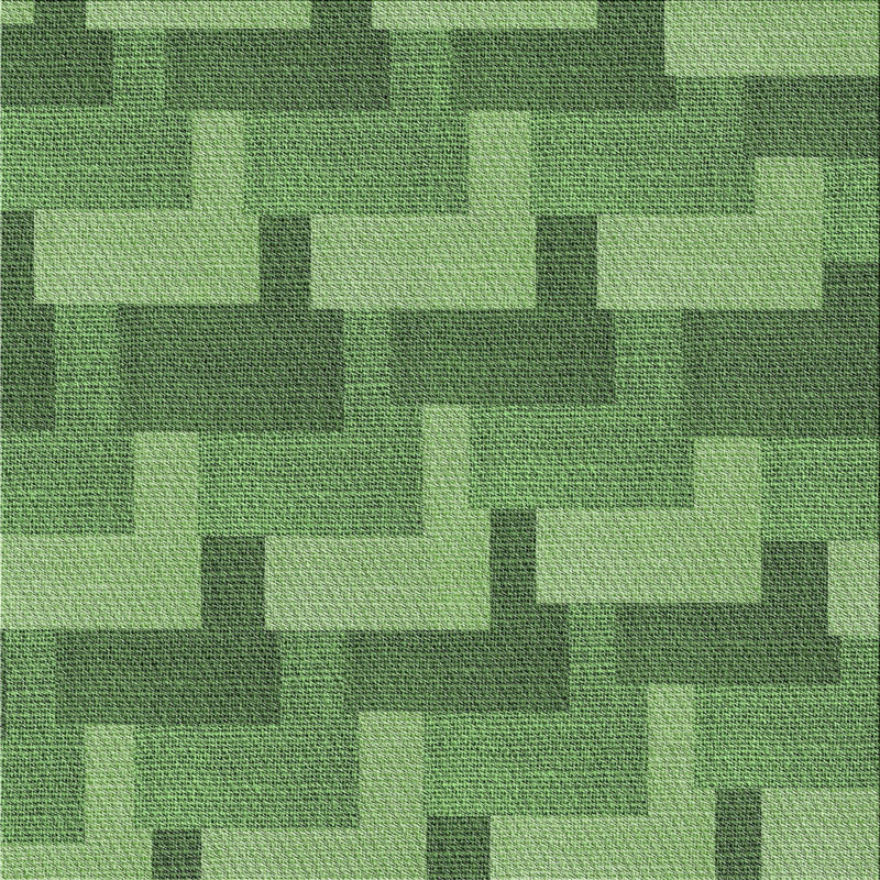Geometric Indoor Rug, Square 3'