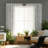 White Lace Curtains 1 Panel, Embroidered Rustic Floral Vintage Lace Curtains For Small Windows, Rod Pocket Farmhouse Privacy Sheer Window Curtain, 57.08X39.37In-737500536