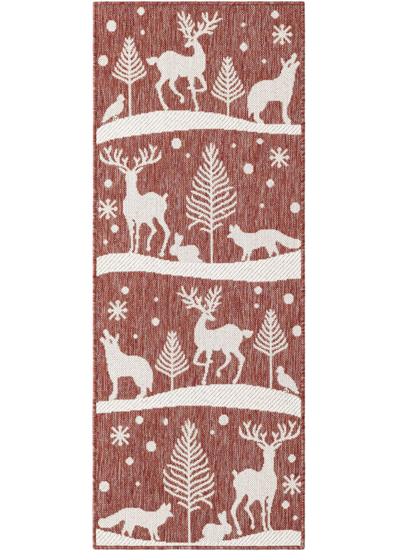 The Holiday Aisle Kareema Indoor/Outdoor Area Rug The Holiday Aisle® Rug 